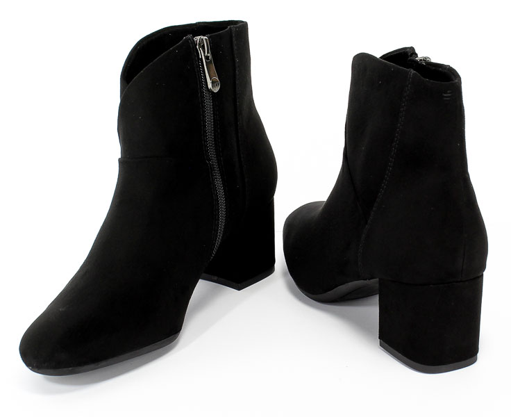 Botki Marco Tozzi 2-25069-33 001 Black Czarny