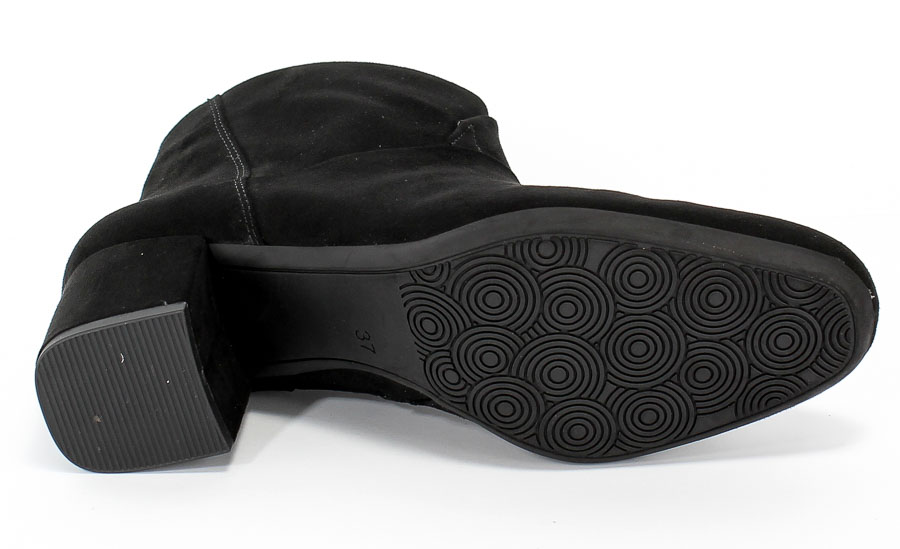 Botki Marco Tozzi 2-25069-33 001 Black Czarny