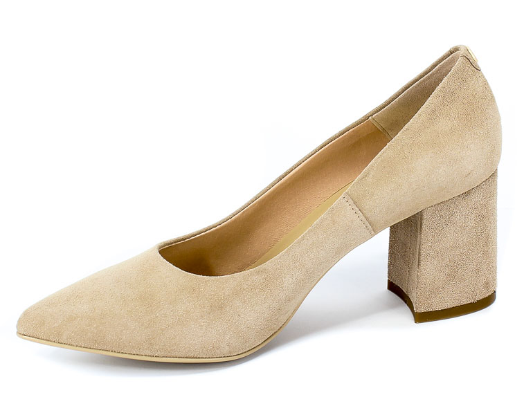 Czółenka Sala 9212 140 Beż Skóra