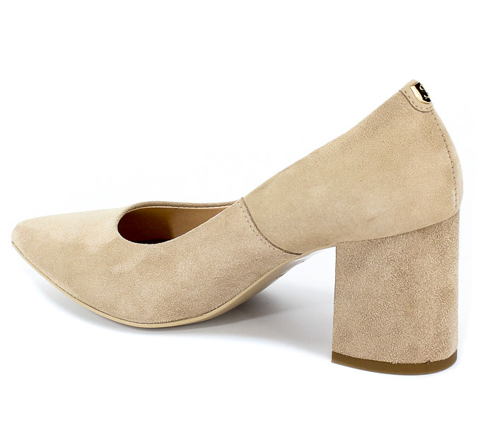 Czółenka Sala 9212 140 Beż Skóra