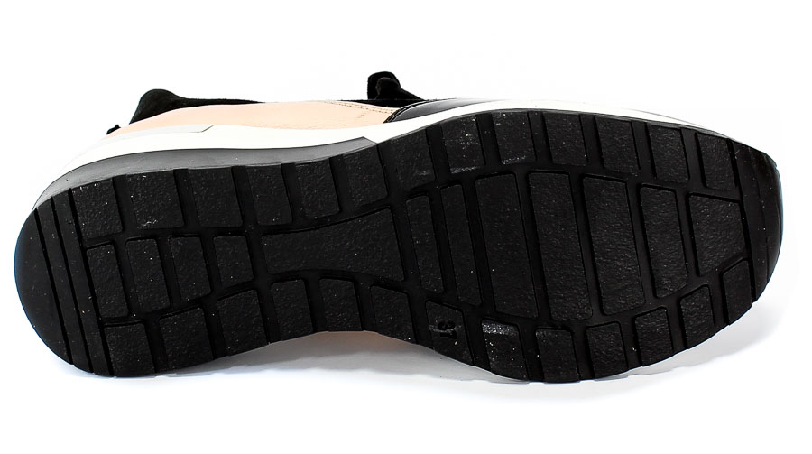 Półbuty Aga 6937/272/19/1465 Czarny Skóra