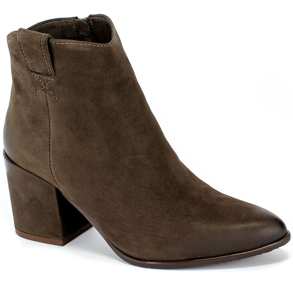 Botki Chebello 2397-156-000-MIC-S69 Brąz Skóra