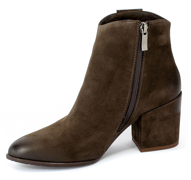 Botki Chebello 2397-156-000-MIC-S69 Brąz Skóra