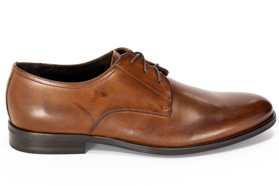 Półbuty Pilpol 1661 B158 Brąz Skóra