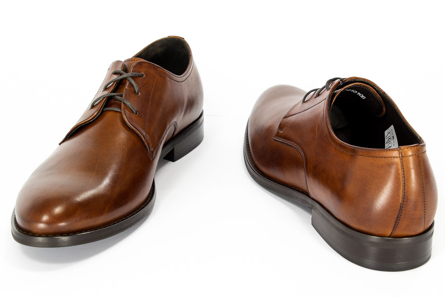 Półbuty Pilpol 1661 B158 Brąz Skóra