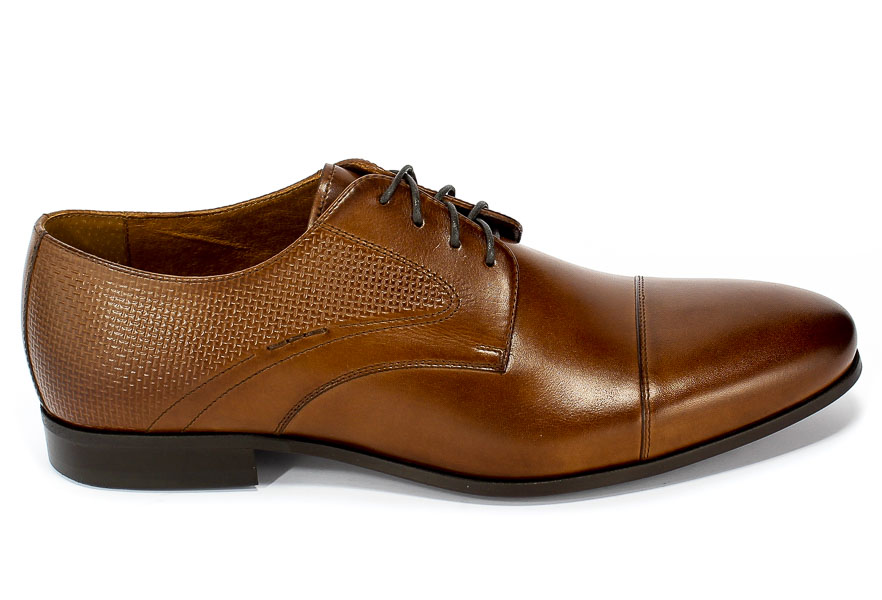 Półbuty Pilpol PW100 B158 Brązowy Skóra