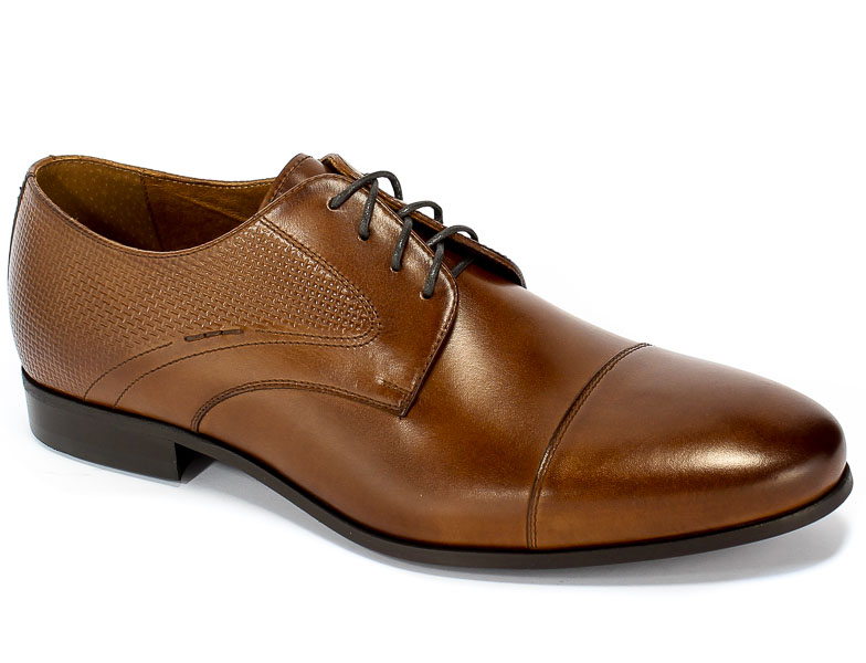 Półbuty Pilpol PW100 B158 Brązowy Skóra