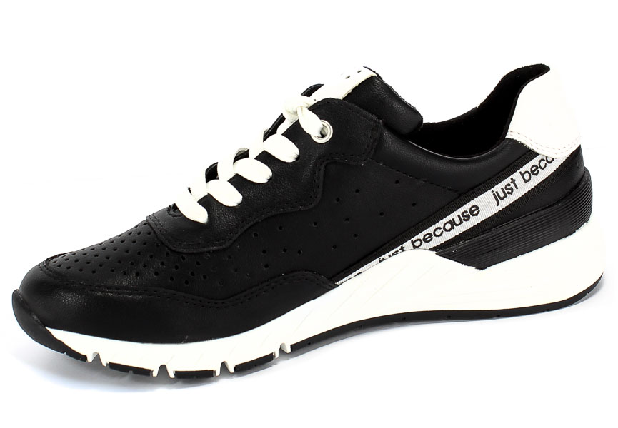 Półbuty Marco Tozzi 2-23737-34 098 Black Comb Czarny