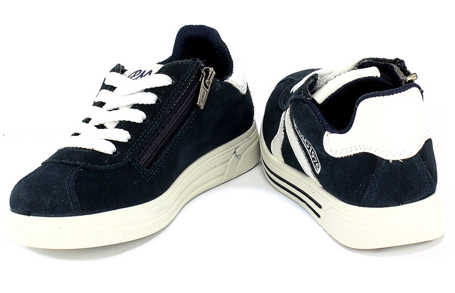 Półbuty Primigi 5376955 Scamosciat/Rete/Navy r.27-30