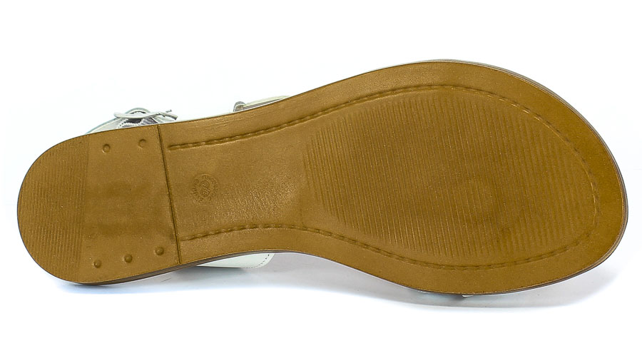 Sandały Tamaris 1-28142-24 191 White/Silver Skóra