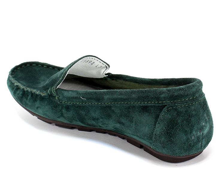 Mokasyny Nessi 17130 Zielony W5