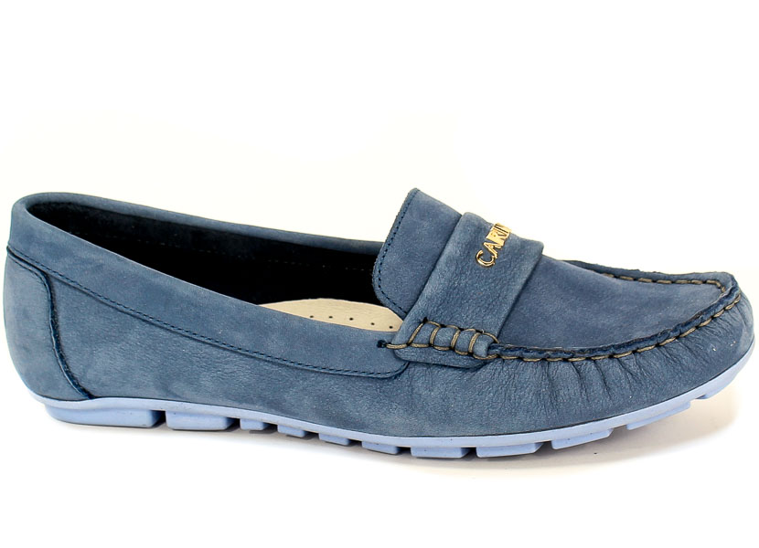 Mokasyny Carinii B4353-H10-000-000-C85 Granat