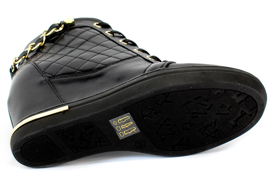 Sneakersy Carinii B5385-E50-000-000-B88 Czarny