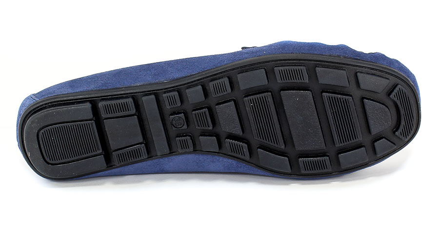 Mokasyny Lemar 10058 W.Jeans Granatowy Skóra