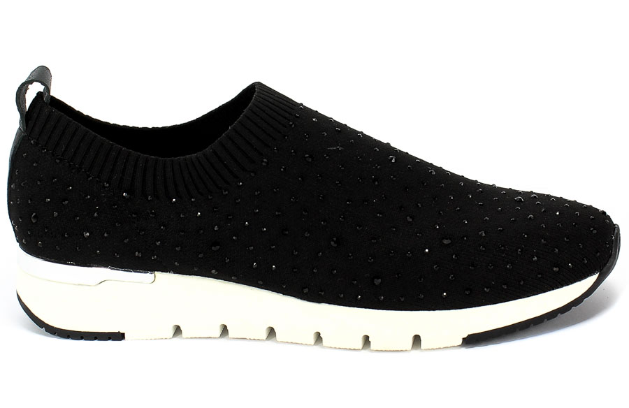 Półbuty Caprice 9-24702-24 035 Black Knit Czarny