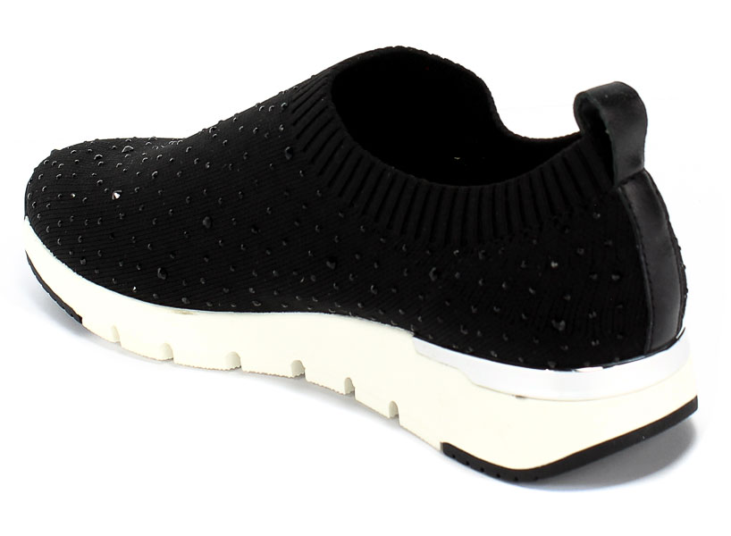 Półbuty Caprice 9-24702-24 035 Black Knit Czarny