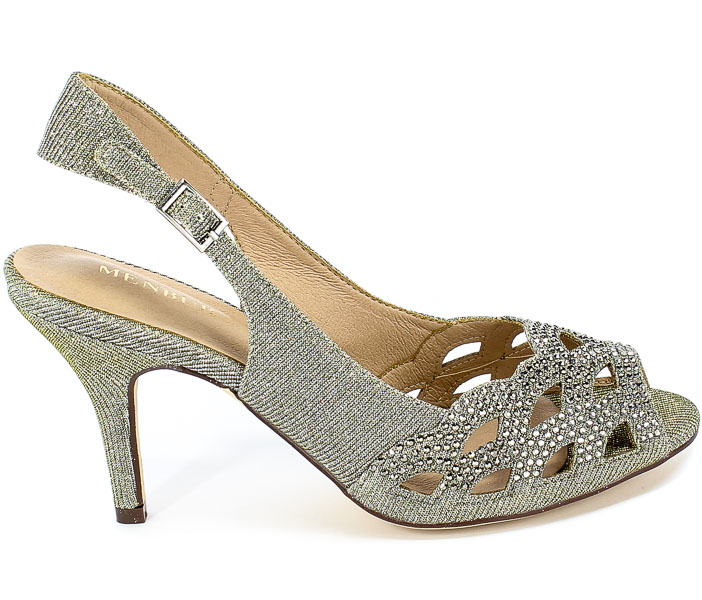 Sandały Menbur 21530 0071 Gris/Grey Srebrny