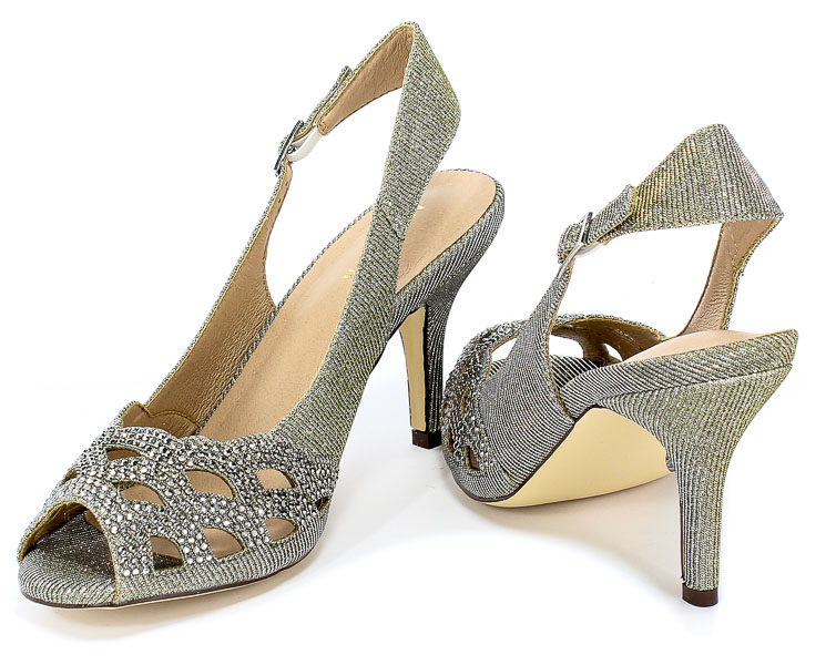 Sandały Menbur 21530 0071 Gris/Grey Srebrny