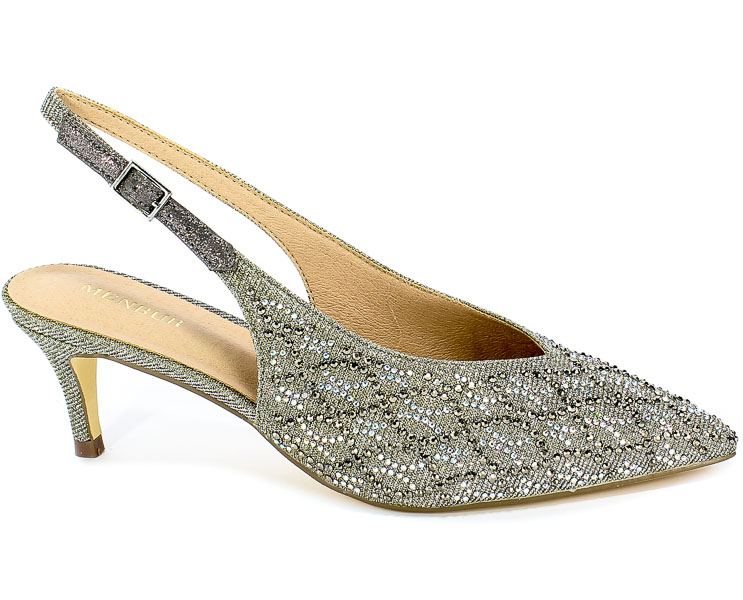 Sandały Menbur 21690 0071 Gris/Grey Srebrny