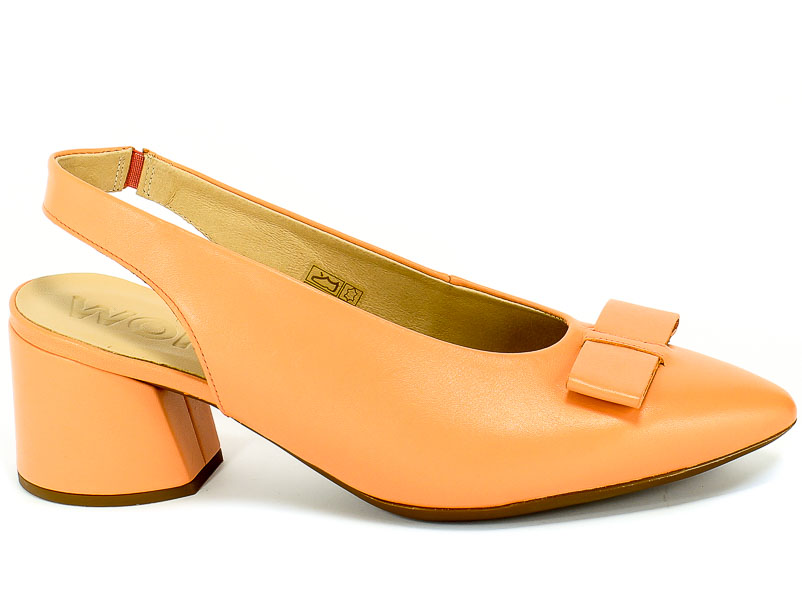 Sandały Wonders I-8003 Iseo V Salmon Różowy Skóra