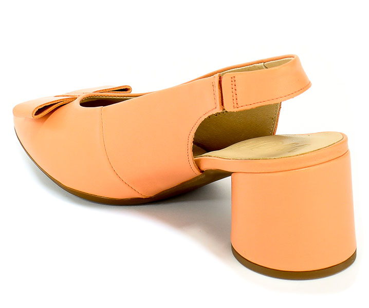 Sandały Wonders I-8003 Iseo V Salmon Różowy Skóra