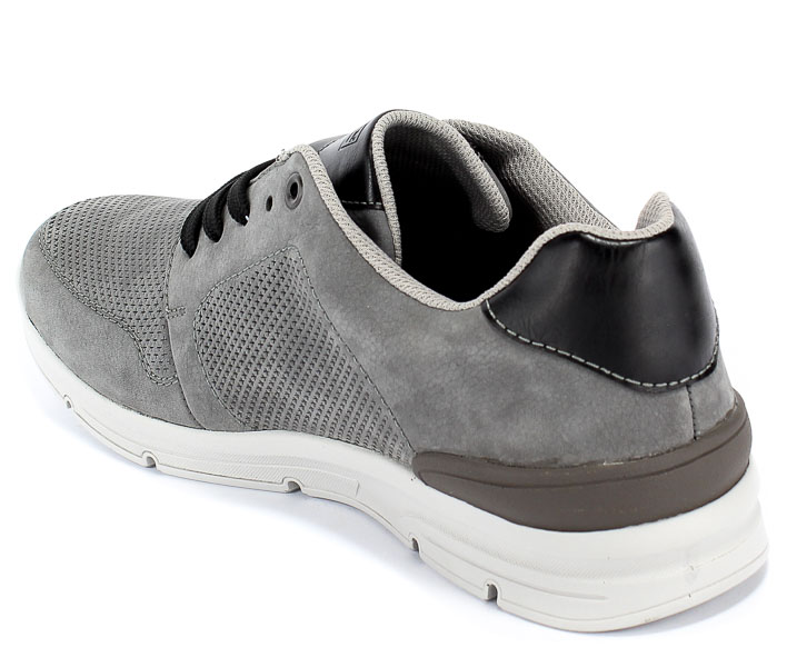 Półbuty Rieker 16406-40 Grey Szary Skóra