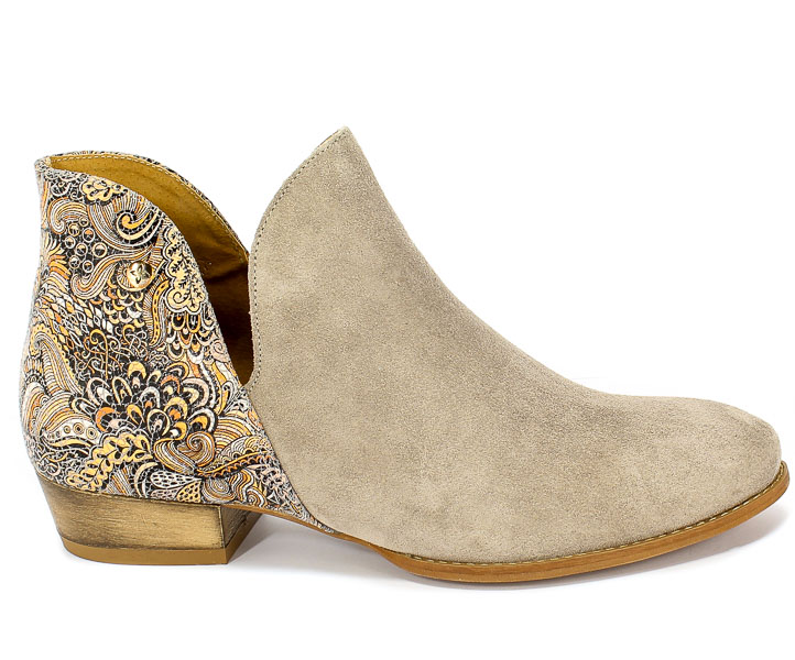 Trzewiki Maciejka 04091-04/00-5 Beż Skóra