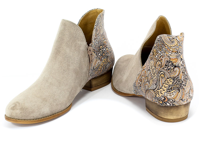 Trzewiki Maciejka 04091-04/00-5 Beż Skóra