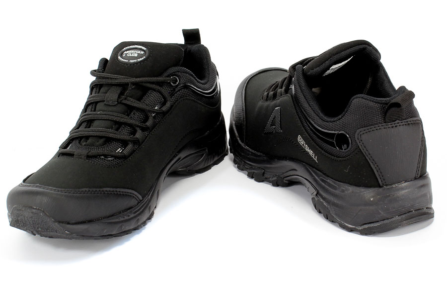 Półbuty American WT08/20 Black Czarny