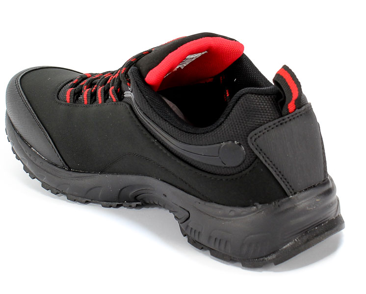 Półbuty American WT02/20 Black/Red Czerwony