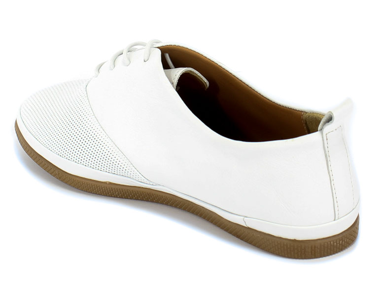 Półbuty Venezia D475Z White Biały Skóra