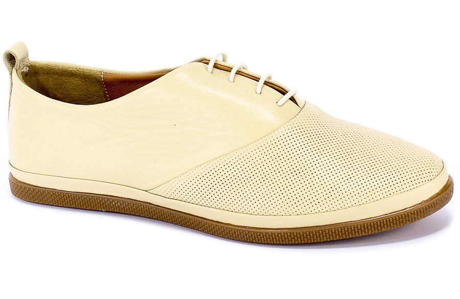 Półbuty Venezia D475Z Beige Beż Skóra