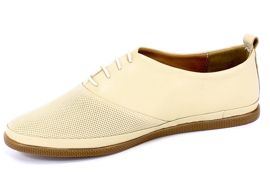 Półbuty Venezia D475Z Beige Beż Skóra