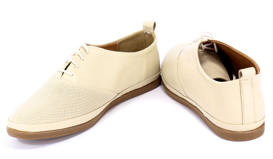 Półbuty Venezia D475Z Beige Beż Skóra