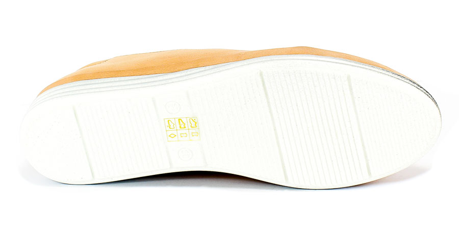 Półbuty Venezia 05474 Cameo Beż Skóra