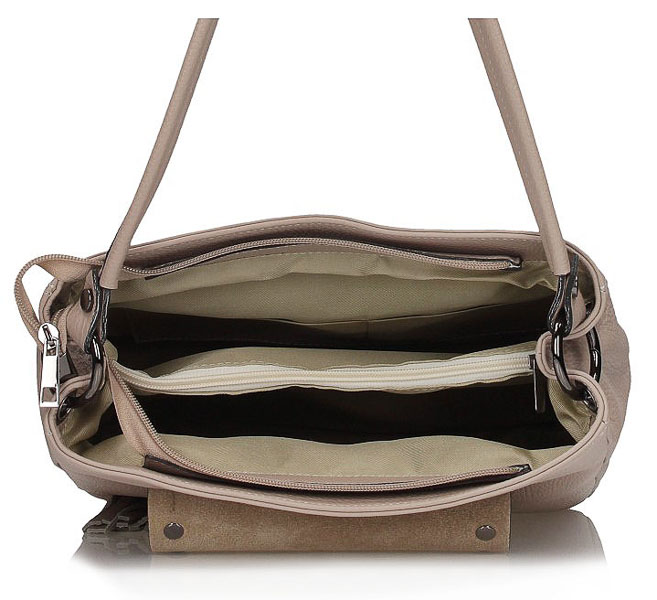 Torebka Toscanio A202 Beż Skóra