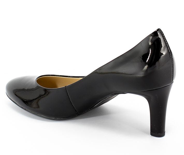 Szpilki Högl 0-18 6004 Black Czarny Skóra