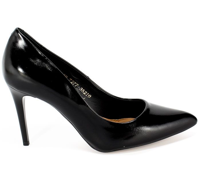 Szpilki Visconi 7277245/931 Tosca Nero Czarny Skóra