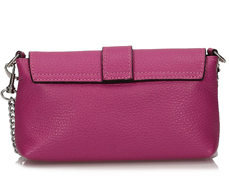 Torebka Toscanio B37 Fuksia Skóra