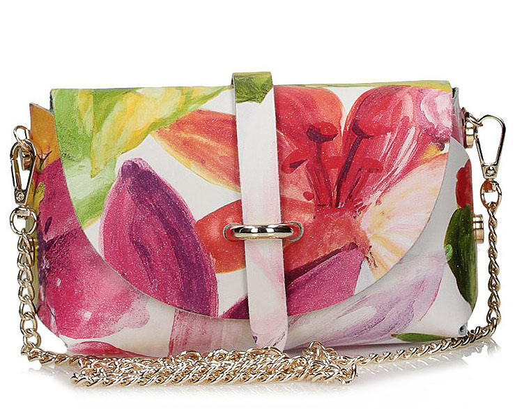 Torebka Toscanio A32 Kwiat 2 Skóra