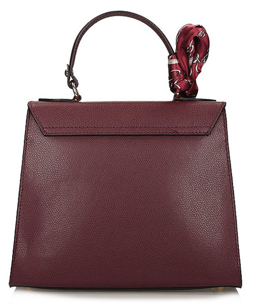 Torebka Toscanio B66 Bordo Skóra