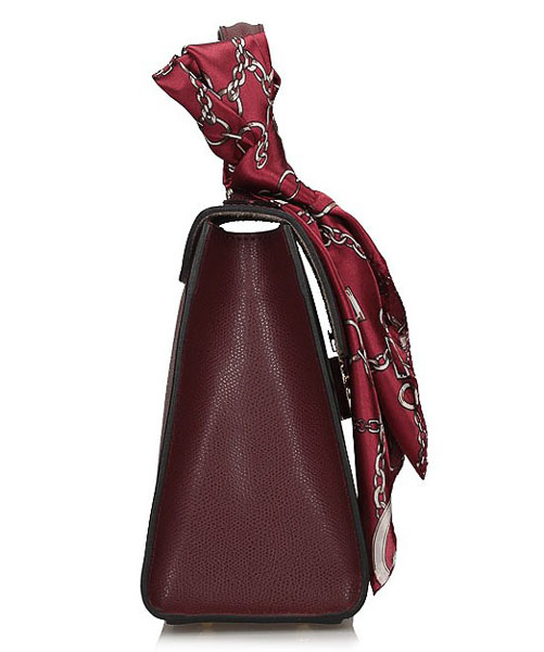 Torebka Toscanio B66 Bordo Skóra