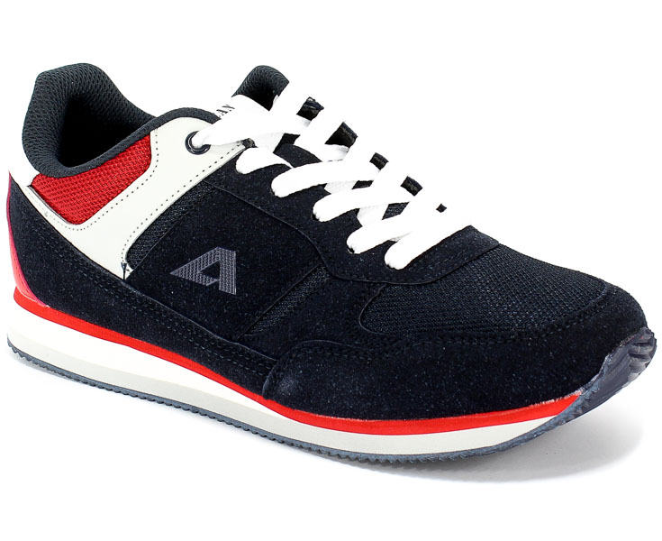 Półbuty American FH13/20 Navy Granatowy