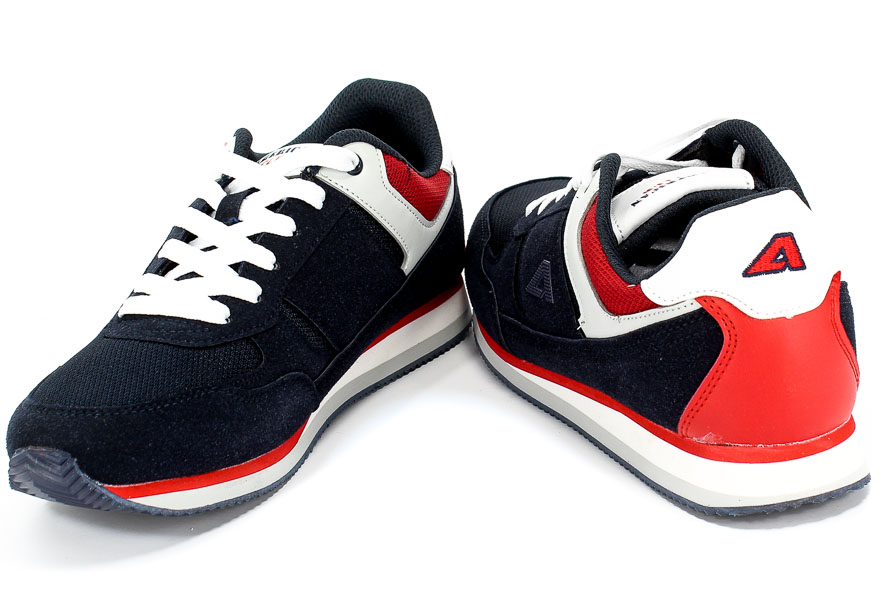 Półbuty American FH13/20 Navy Granatowy