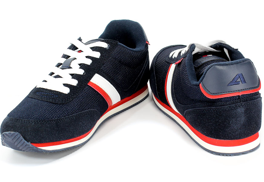 Półbuty American FH06/20 Navy Granatowy