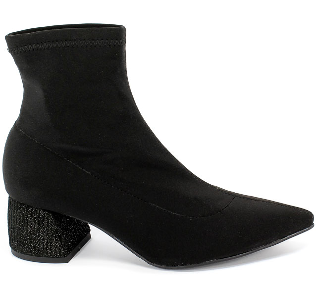 Botki Ulmani 19510 Lycra+Lz73 Czarny