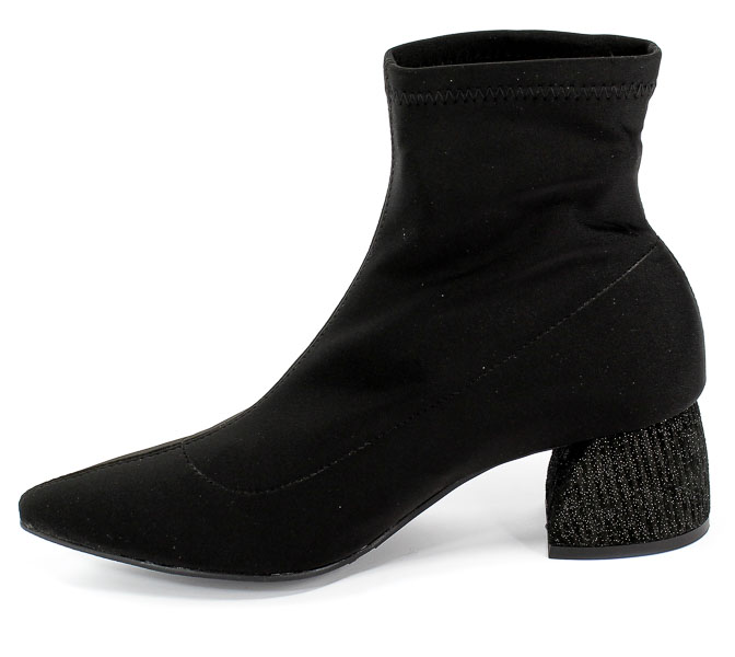 Botki Ulmani 19510 Lycra+Lz73 Czarny
