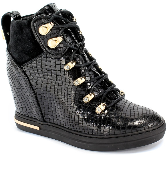 Sneakersy Carinii B5442-N65-H20-000-B88 Czarny Skóra