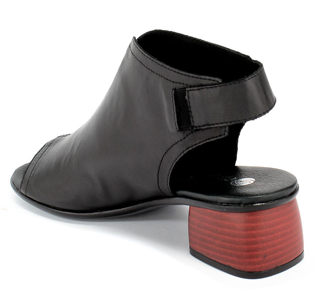 Sandały Remonte R8770-01 Black Czarny Skóra
