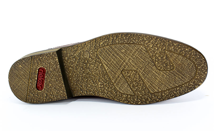 Półbuty Letnie Rieker 13417-24 Brown Brązowy Skóra